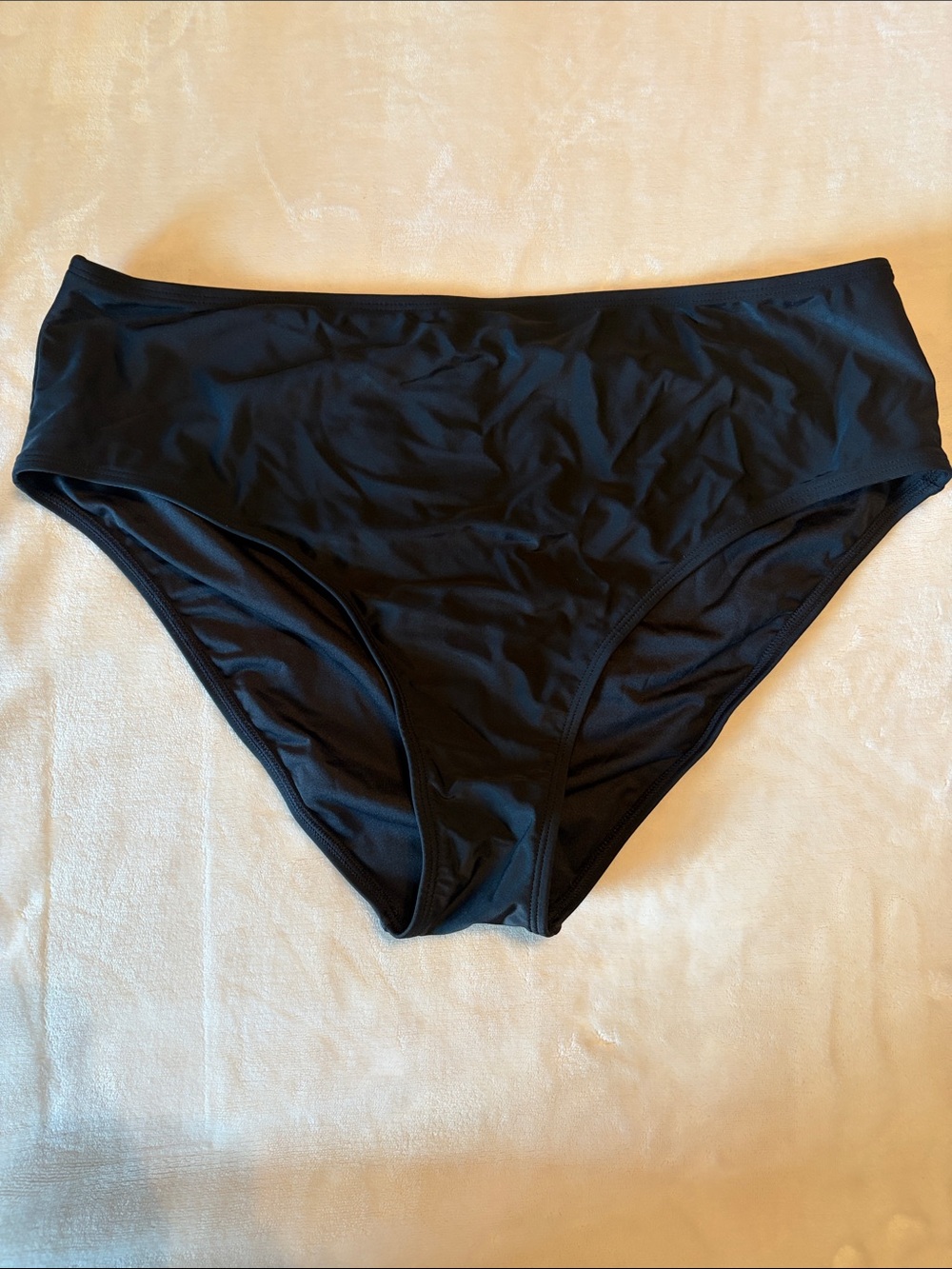 Classic Black High-Waist Bikini Brief - Women Intimates
